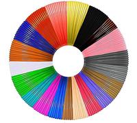 Agwuoetr PLA Refills 20 Colors, 16 Ft Per Color Total 320 Ft 1.75mm Premium Filament for 3D Printing Pen Comes
