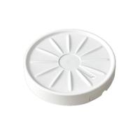 Agwuoetr Plant Stand with Hidden Wheels:13Inch Plant Stand with Drainage Tray, 360°Rolling Wheels for,Plant Stands Easy Install Easy to Use White