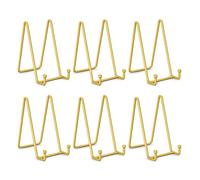 Agwuoetr Plate Stands for Display - 6 Inch Plate Holder Display Stand + Metal Frame Holder Stand for Decorative Plate,Photo Easel