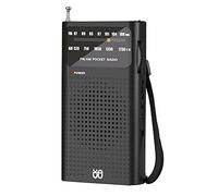 Agwuoetr Portable AM/FM All Band Stereo Weather Pocket Radio Receiver for Old Man Walking Hiking Camping