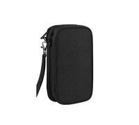 Agwuoetr Portable Cable Storage Waterproof Case USB Data Line Charger Plug Organizador For Travel Electronic Organizer Black