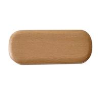 Agwuoetr Portable Glasses Case Hard Wooden Grain Spectacle Frame Box Reading Glasses Sunglasses Holder Storage Case-Light Wood