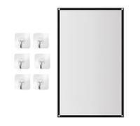 Agwuoetr Portable Projector Screen for Home Theater Outdoor HD White Foldable Anti-Crease (72Inch)