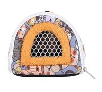 Agwuoetr Portable Small Animals Hedgehog Hamster Carrier Bag Outdoor Travel Guinea Pig Rat Chinchillas Carrier Pouch Bag for Small Animal Carrier