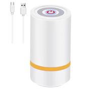 Agwuoetr Portable USB Rechargeable Handheld Mini Bag Sealer Kitchen Smart Small Food Household Vacuum Sealer Food Vacuum Sealer Machine Easy Carrying with 10 Bags White