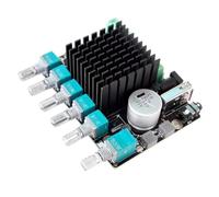 Agwuoetr Power Amplifier Subwoofer Bluetooth 2.1 Adjustable Frequency Division Point 2x50W+100W Virtual Surround DC24V