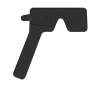 Agwuoetr Professional Ophthalmic Lorgnette 17 Pinhole Black Plastic Vision Test Eye Occluder
