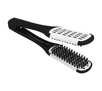 Agwuoetr Professional Straightening Brush Hairdressing tool Double-sided brush Hair straightening
