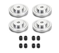 Agwuoetr Pulley 80 Teeth 8mm Hole Pulley Timing Pulley Aluminum for Speed Reducer Belt 3D Printer Parts Accessories