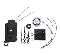 Agwuoetr Quartz Pendulum Clock Movement With Black Hands,with Music Box Speaker,Battery Operated,Melody Mechanism for DIY Clock