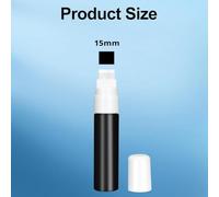 Agwuoetr Refillable Touch-Up Paint Markers 2Pcs 15mm Jumbo Tips, Opaque, Empty Markers for Acrylic, Paint, Glue, Liquid Ink