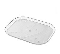 Agwuoetr Refrigerator Storage Tray Transparent Reversible Refrigerator Cup Holder Kitchen