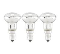Agwuoetr Replacement Lava Lamp E14 R39 30W Spotlight Screw in Light Bulb Clear Reflector Spot Light Bulbs Lava Incandescent 3Pcs