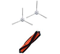 Agwuoetr Replacement Parts of Main Brush of Roller Brush and Side Brush for EVE Plus Robotic Vacuum Cleaner
