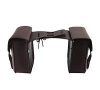 Agwuoetr Retro Bicycle Rack Bag Leather Rear Rack Bike Bags Robust Rear Seatpost for Retro Bicycle Saddle Rack Accessories,Brown