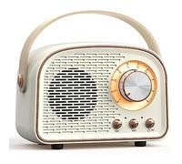 Agwuoetr Retro Mini Bluetooth Speaker Classical Music Player Sound Stereo Subwoofer Portable Decoration Speakers Home A