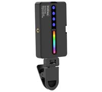 Agwuoetr RGB Video Light with Display Screen Mini Fill Camera Light Selfie Lighting Rechargeable Dimmable Hot Shoe Mouth