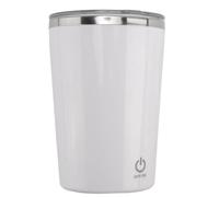 Agwuoetr Self Stirring Mug, Electric Mixing Cup 350ML Magnetic Stirring Cup Rechargeable Auto Magnetic Mug Self Stirring - White