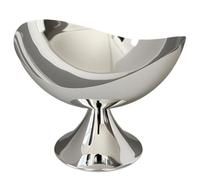 Agwuoetr Serving Tray for Living Room-Elegant Metal Fruit Tray- Decor, Ornament, Snack Storage B