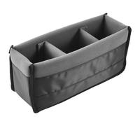 Agwuoetr Shockproof Dslr Slr Camera Insert Organizer Case Partition Divider Protection Case(Black+Grey)