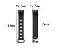 Agwuoetr Silicone Watch Band Bracelet Strap for Band2 Pro/ Band2/ ERS-B19/ERS-B29 Smartwatch Accessories Watch Strap Wristband Black