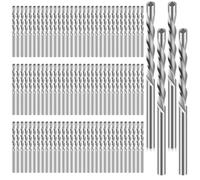 Agwuoetr Spiral Saw Tip Bit Set, 100PCS 1/8 Inch for Drywall Bits Guide Point Cutting Router-Tool for Drywall Wood Woodworking Use A