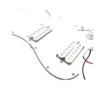 Agwuoetr SQ Electric Guitar Loaded Prewired Scratchplate Accessories Guitar Pickguard Electric Guitar Pickguard Pickup Assembly White