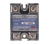 Agwuoetr SSR 25A 3-32V DC To 24-480V AC Single Phase Solid State Relay DC Control AC -1 D4825 Load Voltage