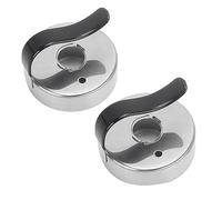 Agwuoetr Stainless Steel Donut Mould Cake Mold Multifunctional Donut Ring Fondant Cookie Muffin MakerBaking Utensils 6Pack