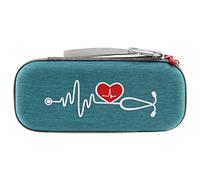 Agwuoetr Storage Bag Carrying Case for Classic Iii Stethoscope Protect Pouch Sleeve Box Protection Case(Green)
