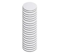 Agwuoetr Sublimation Blank Coasters Sublimation Round Heat Transfer Cup Mat 3.5 Inch 20 Pack
