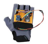 Agwuoetr Suitable for Programming Gloves Kit Sports Gloves Gesture Control Gloves Wireless Bluetooth Gloves Control Kit