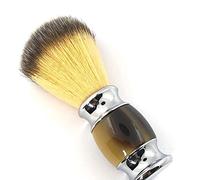 Agwuoetr Synthetic Shaving Brush Resin Handle Travel Brush,Lathering Well with Shaving Soap Cream for Men Wet Shave
