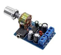 Agwuoetr TDA2822M Mini Audio Amplifier Board 2.0 Channel Amplifier Board DC 1.8-12V Volume Control Potentiometer Module
