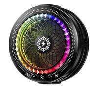 Agwuoetr TH29AI RGB Lights Phone Cooler Magnetic Back Clip Semiconductor Cooling Fan Fast Cooling Radiator for Gaming