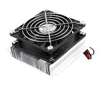 Agwuoetr Thermoelectric Peltier Cooler Refrigeration DC 12V Semiconductor Air Conditioner Cooling System DIY Kit