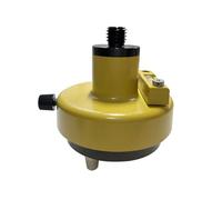 Agwuoetr Three-Jaw Tribrach Adapter with Optical Plummet 5/8X11 Thread Mount Adaptor for All Total Station Prism GPS Surveying