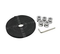 Agwuoetr Timing Pulley 5M Timing Belt 20Teeth 8mm Bore Belt Width 6mm Sync Wheels Gear Part for 3D Printer Accessories