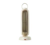 Agwuoetr Tower Fan Bladeless Portable Desktop Air Cooler Vertical Fan White for Home Study