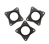 Agwuoetr Upgraded NEMA 17 Stepper Steel and Rubber Vibration Dampers with M3 Screw -CNC for 3D Printer -10, 10S, 3 (Pack of 3)
