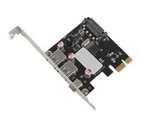 Agwuoetr Usb 3.1 Type C Pcie Expansion Card Pci-E To 1 Type C And 2 Type A 3.0 Usb Adapter Pci Express Controller Hub For Desktop Pc