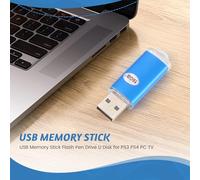 Agwuoetr USB Memory Stick Flash Pen Drive U Disk for PC TV Color:Blue Capacity:16GB