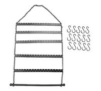 Agwuoetr Wall Earring Organizer, Hanging Jewelry Organizer Earring Holder Stand for Hanging Earring, Necklace, Bracelet
