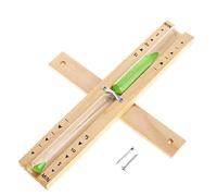Agwuoetr Wall-Mounted Hourglass Wooden Hourglass Sand Timer 15 Minutes Green Sand Easy to Use