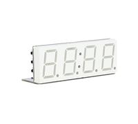 Agwuoetr Wifi Time Service Clock Module Automatic Clock DIY Digital Electronic Clock Wireless Network Time Service White