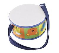 Agwuoetr Wooden Drum Instrument for Children with Colorful Animals, Straps and Drumsticks. Early Education Teaching Aids