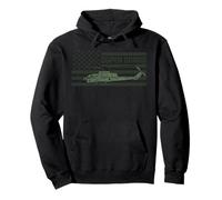 AH-1 Cobra US Military Helicopter Pullover Hoodie