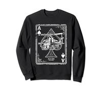 AH-1Z Viper "Zulu Cobra" Helicopter Ace Card Military Sweatshirt