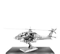 Metal Earth AH-64 Apache 3D metal Model + Tweezer 010831