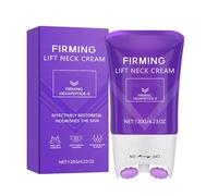 AH-8 Firming Neck Cream Crepe Erase, AH-8 Firming Neck Cream for Crepe Skin, Body Care, Comfort, Neck and Chest Firming Cream with Roller Massager, Firming Lifting Saggy Skin